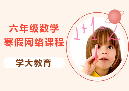 广州小学六年级数学一对一课程培训