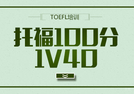 托福100分培训班「1V40」