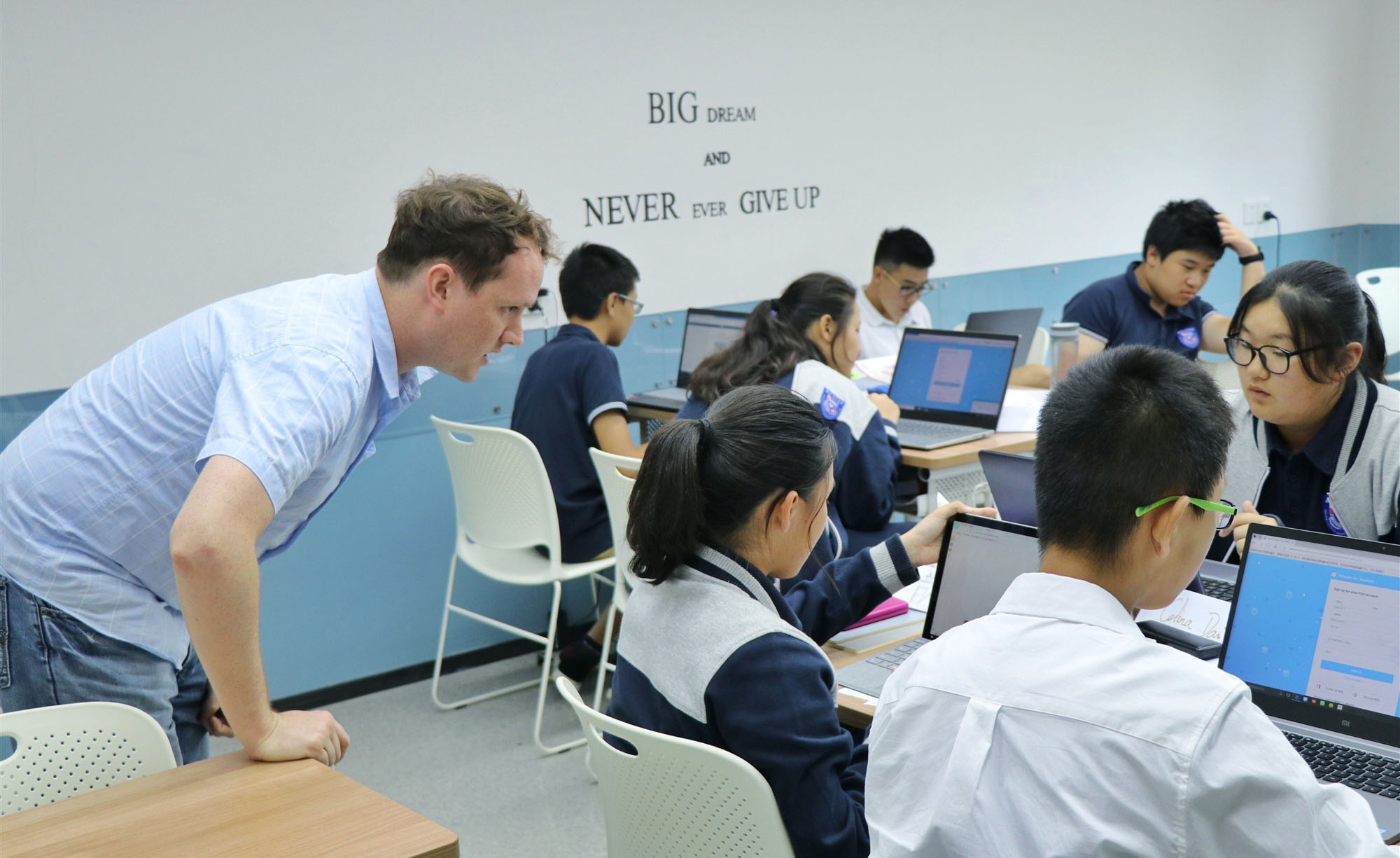 上海融育国际学校课堂学习
