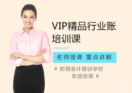 VIP精品行业账培训课