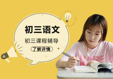 初三语文辅导课程