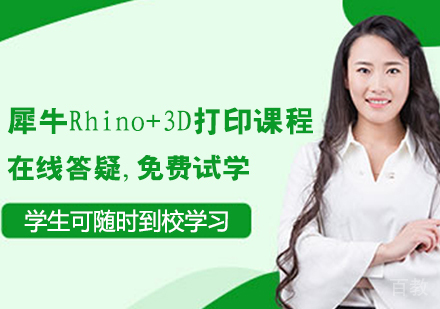 犀牛Rhino+3D打印艺术留学课程
