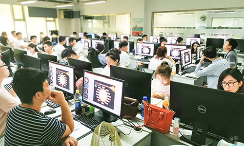 学生上课