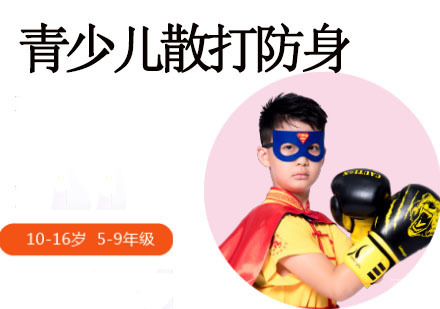 青少儿散打防身课程
