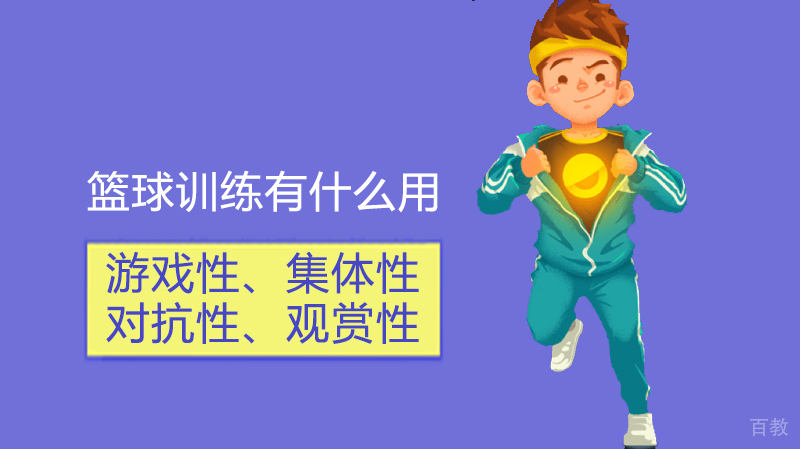 篮球训练有什么用?
