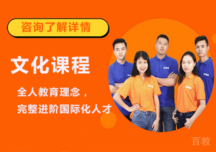 北京文化课程培训
