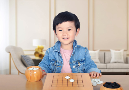 西安嗨小蜗围棋学员学习风采