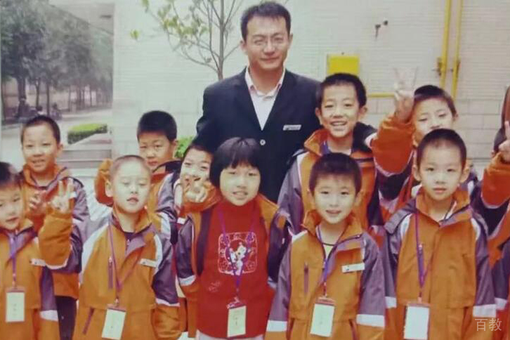 师生合影