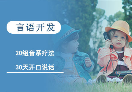 儿童言语开发课程