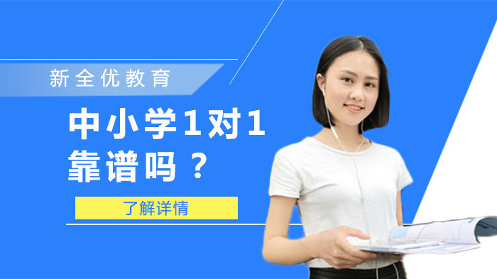 新全优中小学1对1靠谱吗？