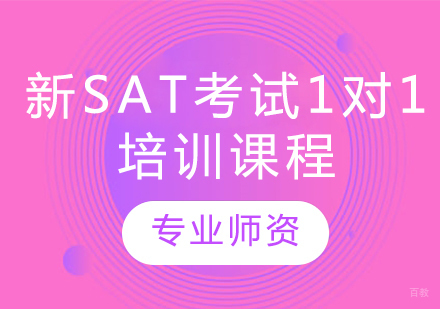 新SAT考试1对1培训课程