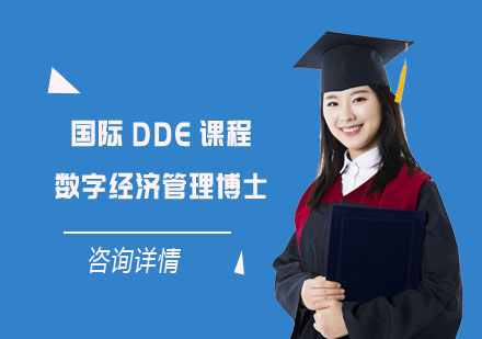 国际DDE数字经济管理博士课程