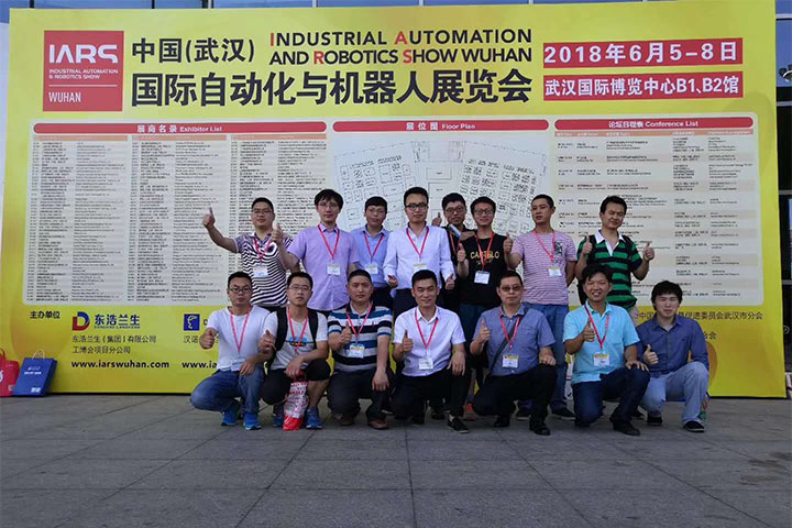 武汉91工控培训参加武汉国际自动化与机器人展览会