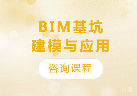 深圳BIM基坑建模与应用课程培训