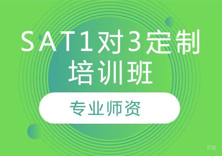 SAT1对3定制培训班