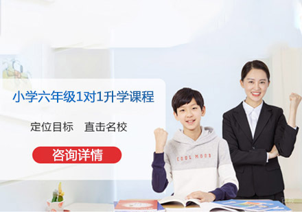 小学六年级一对一升学培训课程