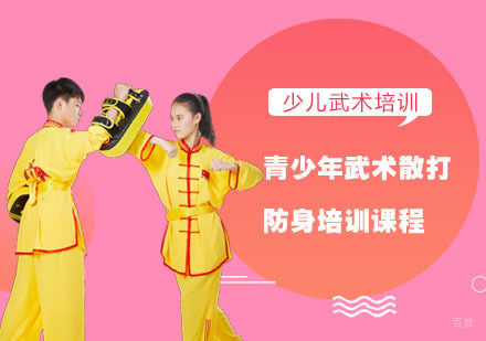 青少年武术散打防身培训班
