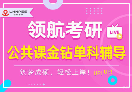 考研公共课金钻单科辅导