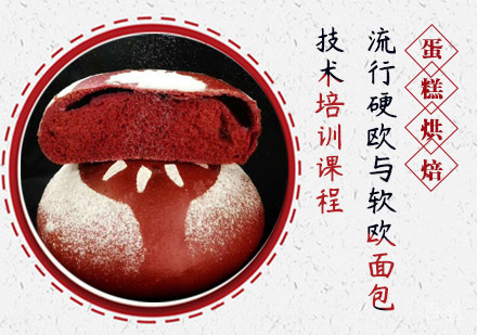 流行硬欧与软欧面包技术培训课程