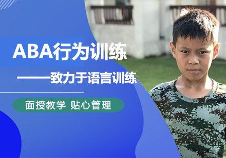 儿童自闭症ABA行为训练
