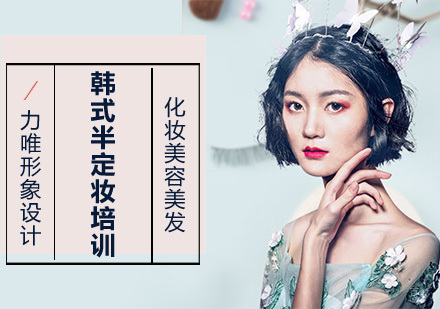 韩式半定妆培训