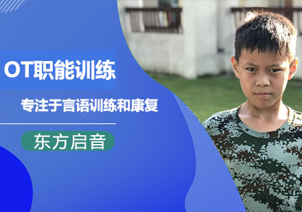 语言障碍儿童OT职能训练课程