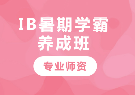 北京IB暑期学霸养成班课程培训