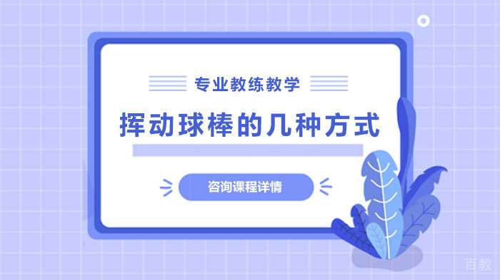 《挥动球棒的几种方式》 