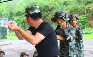 长沙自强军事夏令营集训练课堂