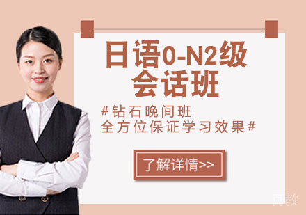 日语0-N2级会话班