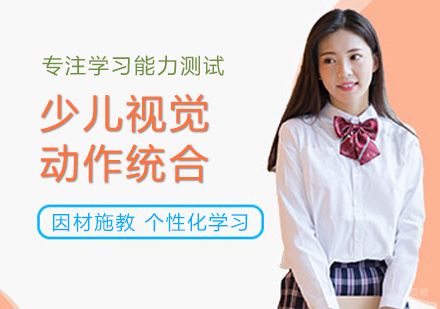 少儿视觉动作统合训练