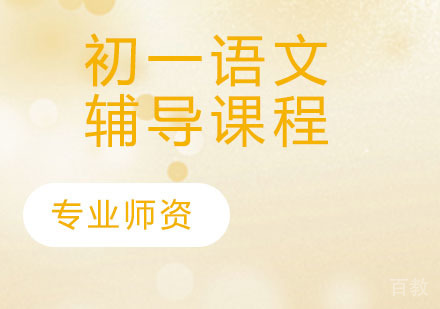 初一语文辅导课程