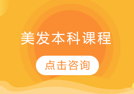 美发本科课程