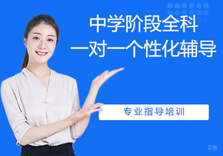 中学阶段全科一对一个性化辅导