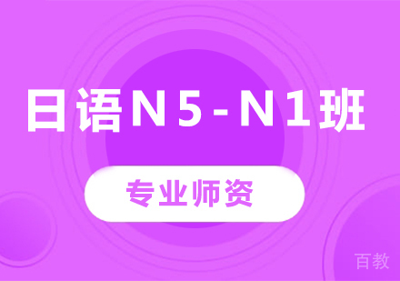佛山日语N5-N1班课程培训