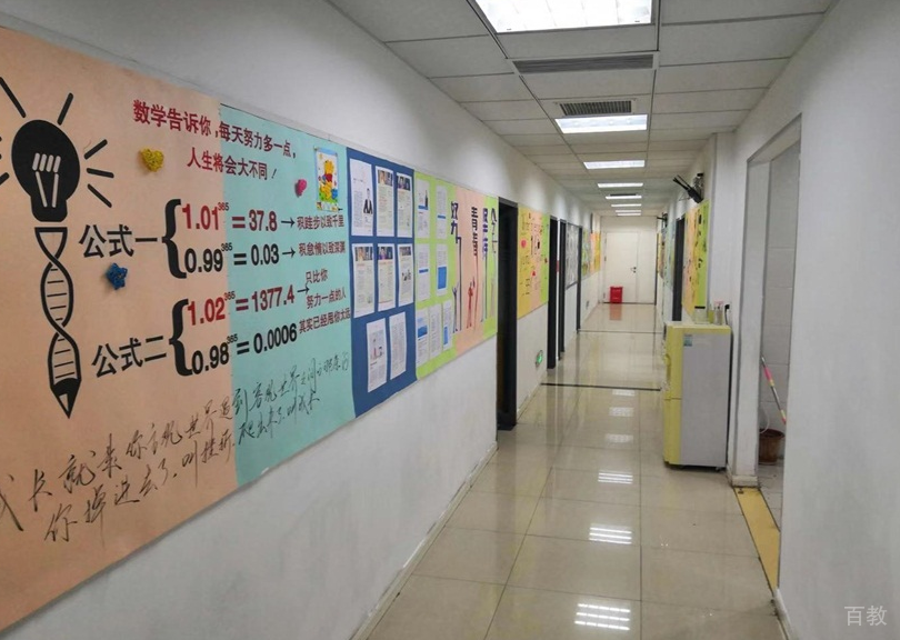 南宁学大教育学校走廊环境