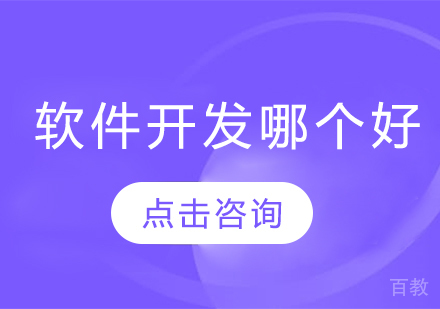 软件开发哪个好