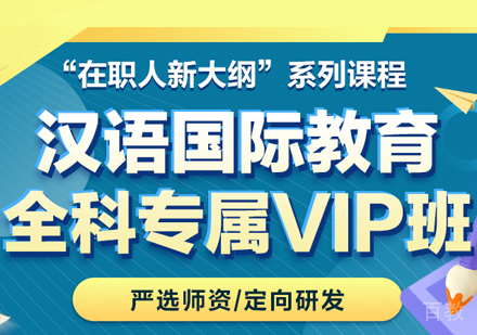 汉语国际教育全科专属VIP班