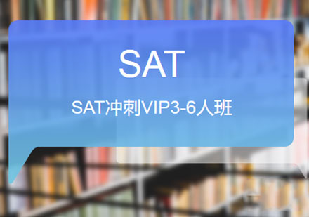 佛山SAT冲刺VIP3-6人班
