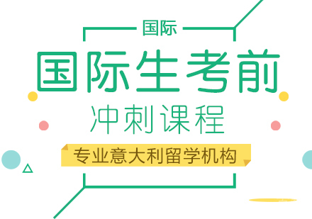 意大利国际生考前冲刺课程
