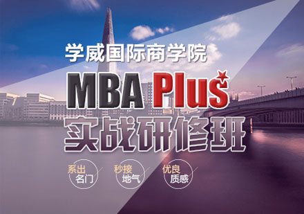 学威国际商学院MBAPlus实战班