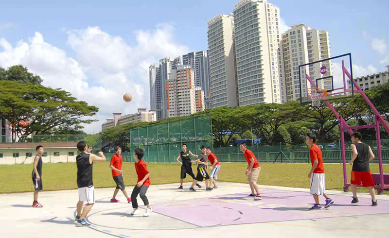南宁都学课堂学校举办篮球比赛