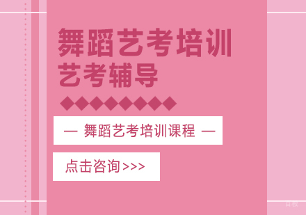 舞蹈艺考培训课程
