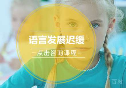 儿童语言发展迟缓课程
