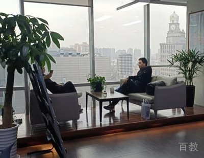 郑州彼洋留学校区接待区环境展示