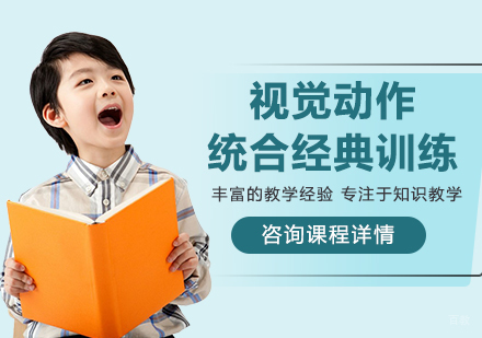 广州视觉动作统合经典训练培训班