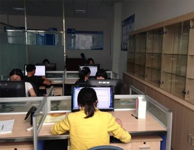 天津经通外贸实训中心的课堂