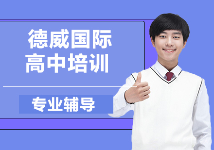 苏州德威国际高中培训