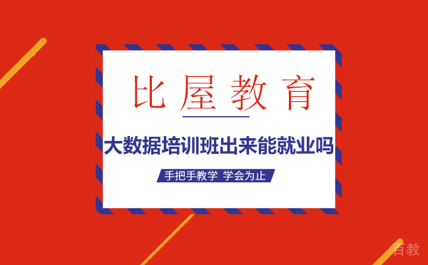大数据培训班出来能吗 