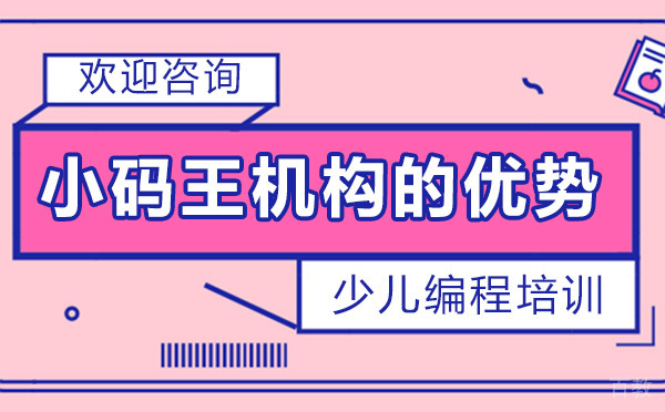 贵阳小码王机构的优势 